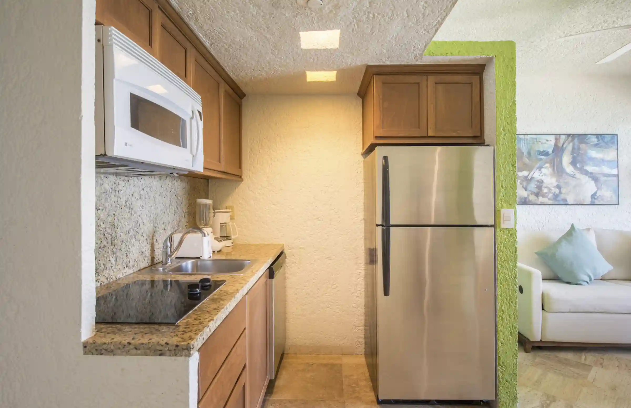 view-kitchen-from-room-of-Club-Regina-Cancun